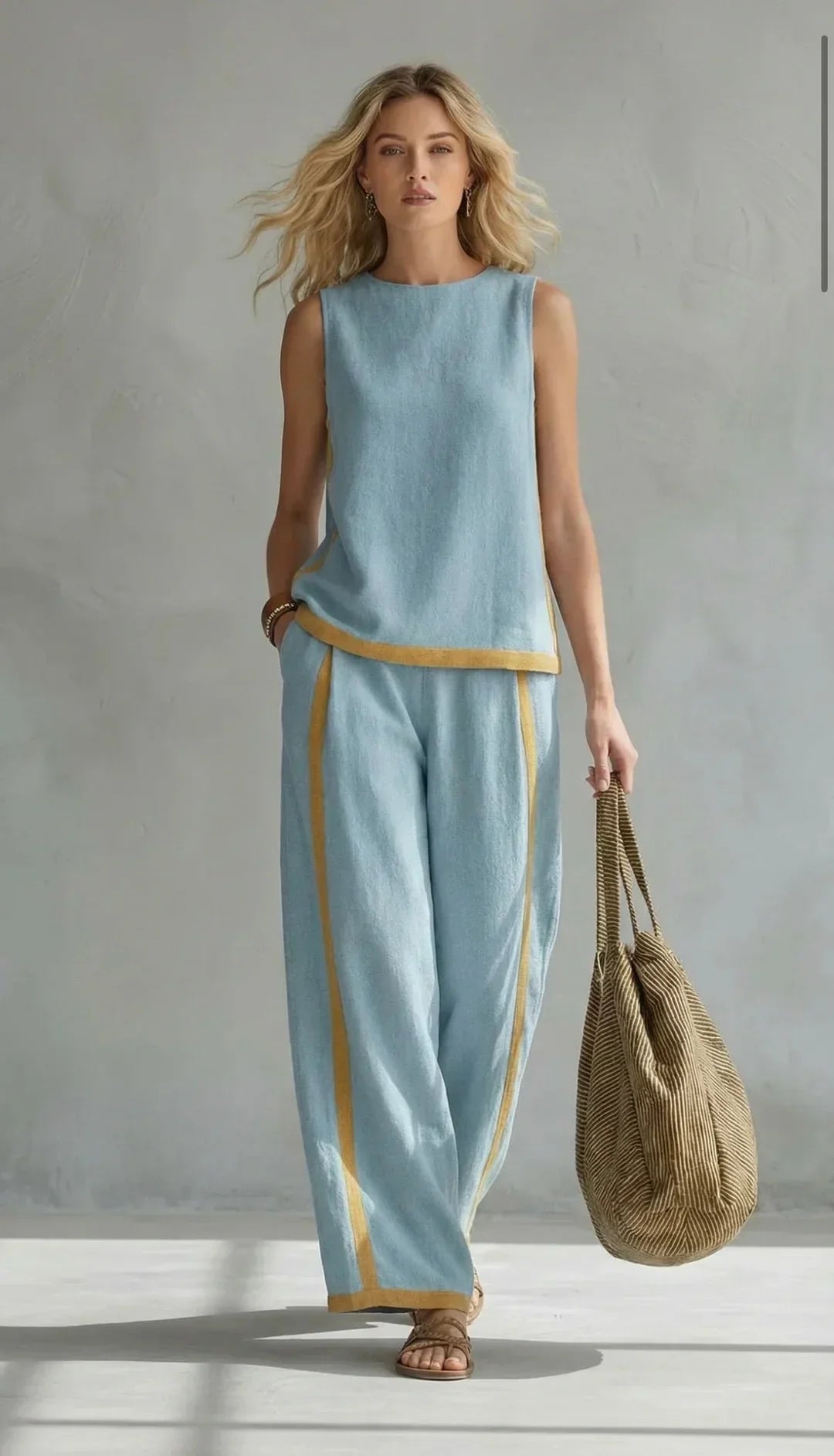 Bleu clair / 4XL