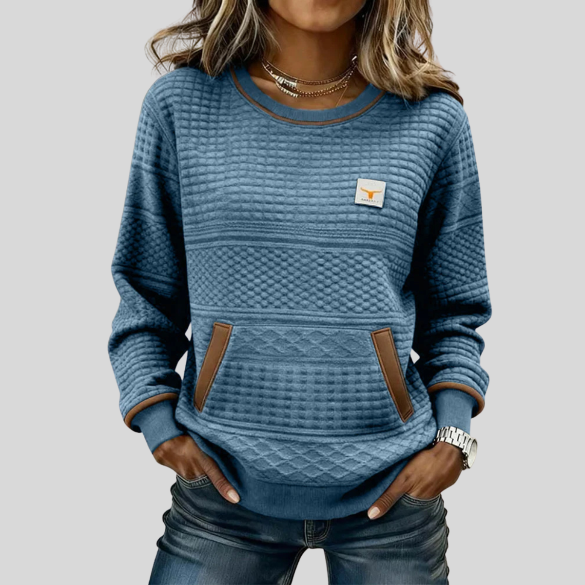 Bleu tissu / 3XL