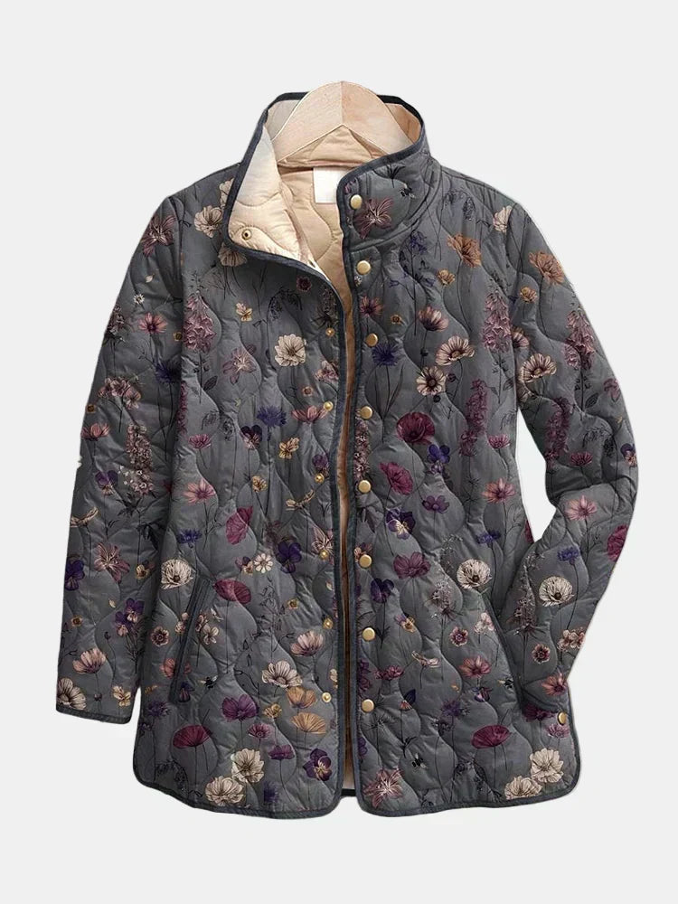 Gris Fleurs Séchées / 4XL