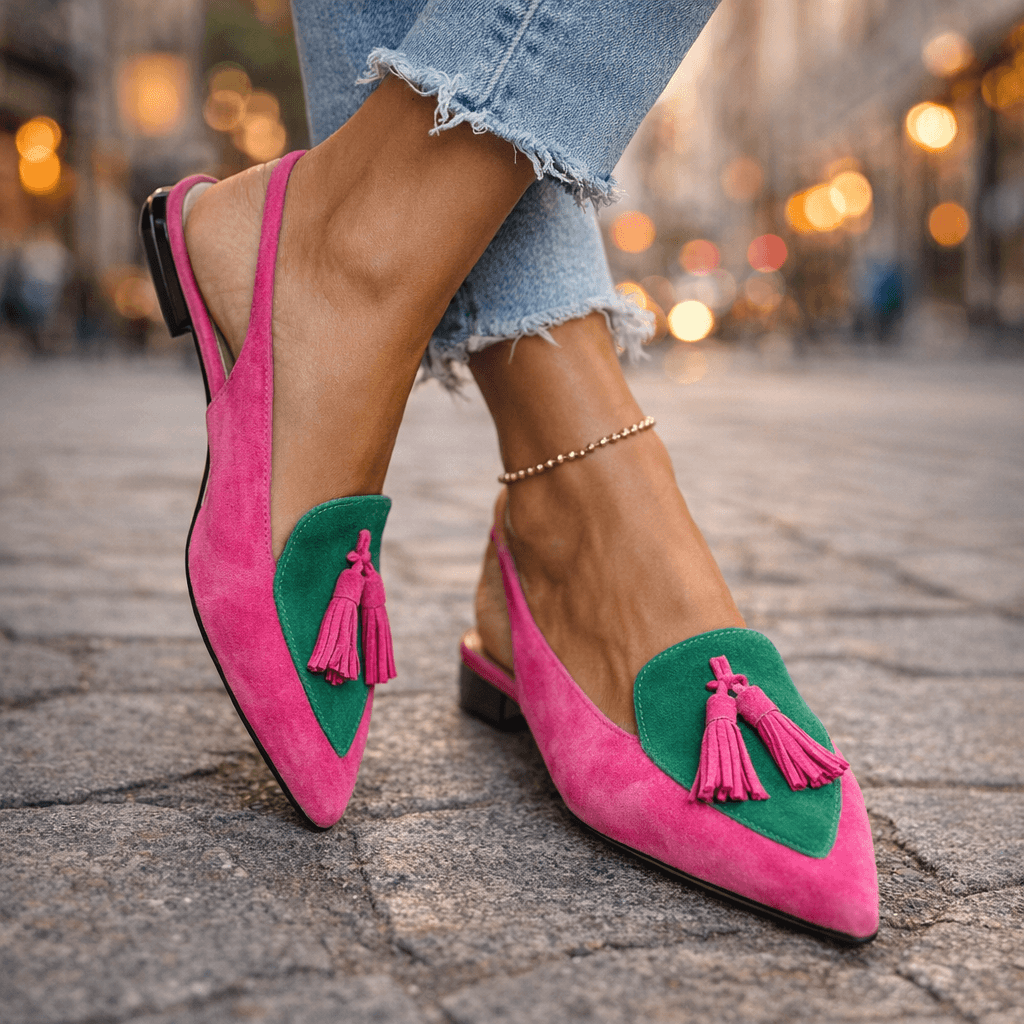 Rose et vert / 43