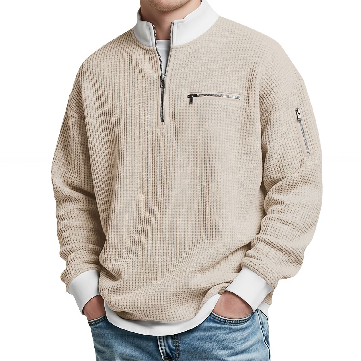 Beige / 5XL