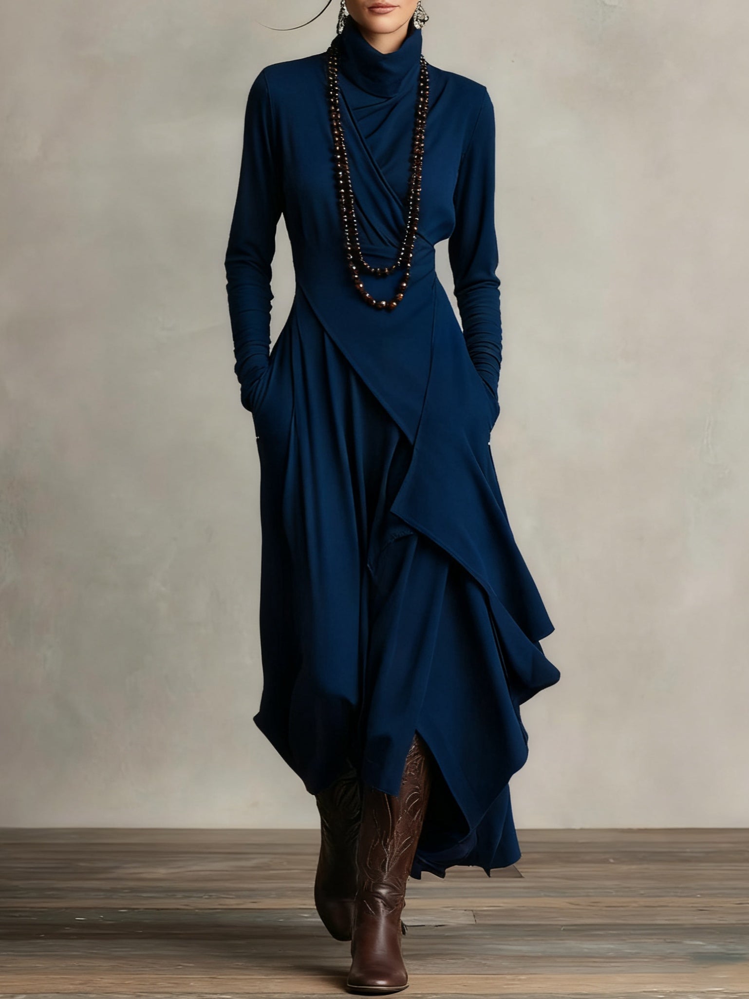 Bleu marine / 3XL