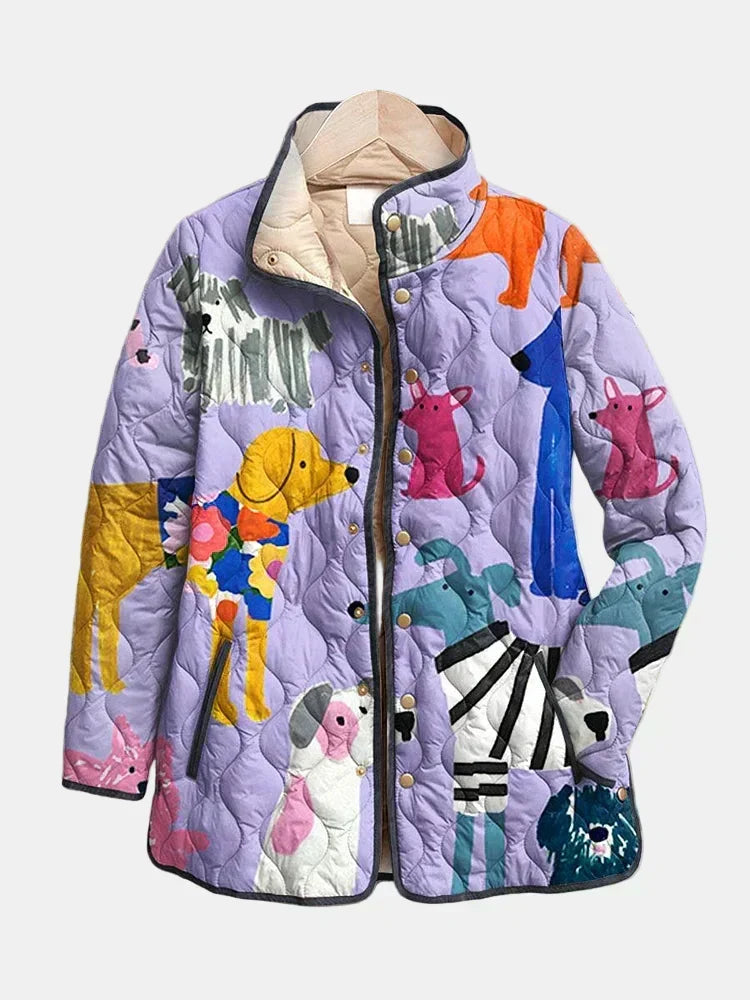 Lilas Imprimé / 4XL